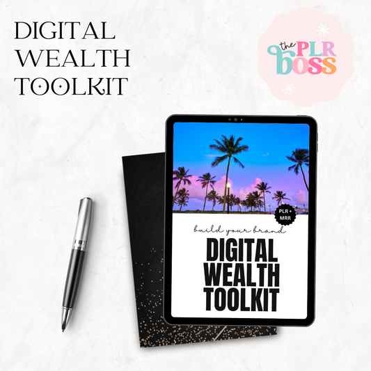 Digital Wealth Toolkit with PLR